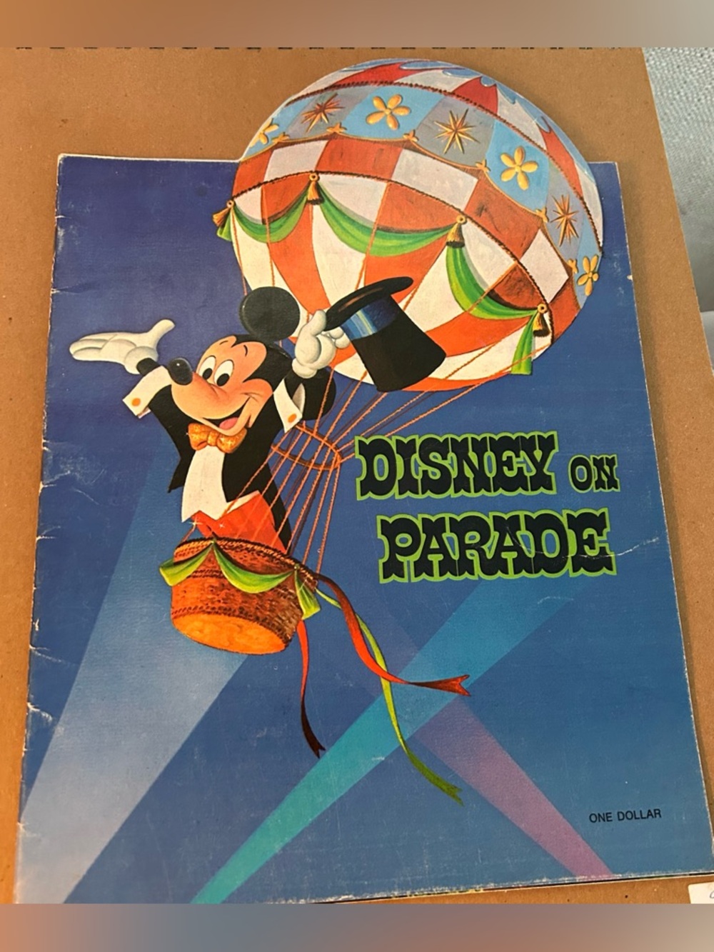 Vintage Disney On Parade Mickey Mouse book